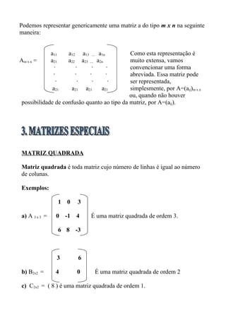 MatemáTica Matrizes [TaíS Andrade] | DOC