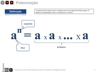 Matemática - potenciação | PPSX
