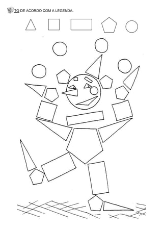 PINTO DE ACORDO COM A LEGENDA.
 