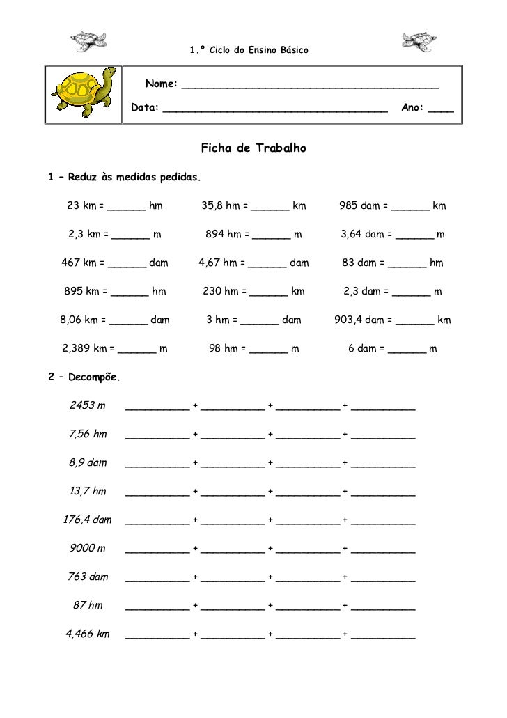 Matematica 4 º Ano