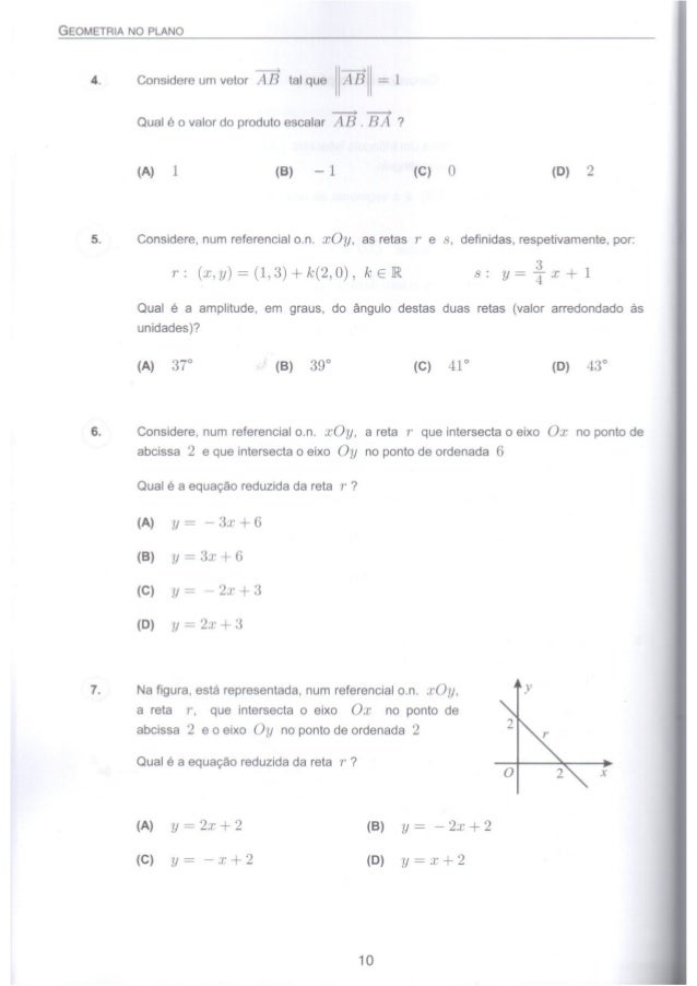 Matematica A Geometria Ensino Secundario 1997 2013
