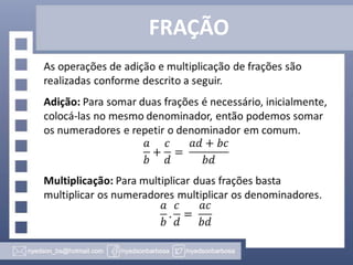 FRAÇÃO

 