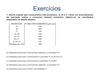 Exercícios
 