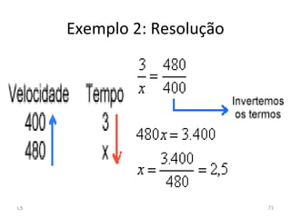 Exemplo 2: Resolução
L5 73
 