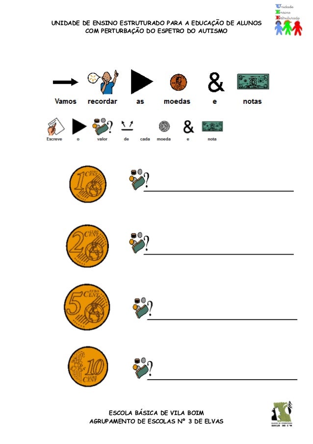 UNIDADE DE ENSINO ESTRUTURADO PARA A EDUCAÇÃO DE ALUNOS
COM PERTURBAÇÃO DO ESPETRO DO AUTISMO
ESCOLA BÁSICA DE VILA BOIM
A...