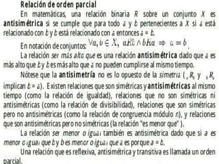 Relaciones y Funciones.
