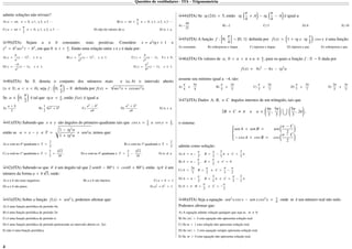 Matemática provas de vestibulares ita 1.101 questões + gabaritos | PDF