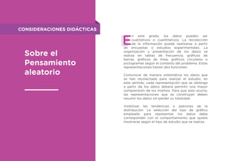E
n este grado, los datos pueden ser
cualitativos o cuantitativos. La recolección
de la información puede realizarse a par...