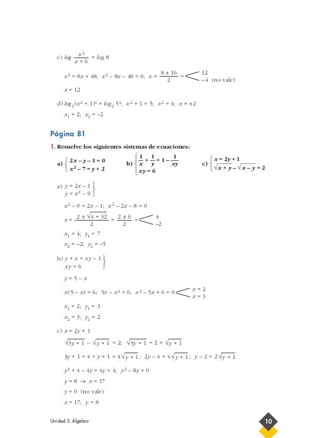 log2(9-2x)/3-x=1 bach 1 Solucionario Matemáticas anaya. cn log2(9-2x)/3-x=1 bach 1 Solucionario Matemáticas anaya. cn