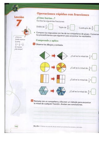 Matemáticas cuarto bimestre
