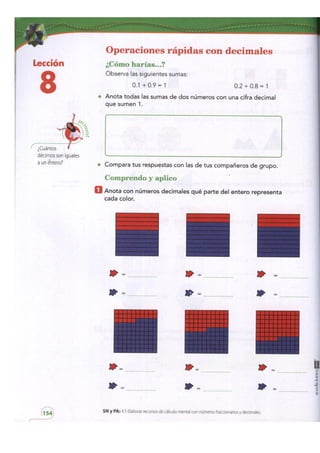 Matemáticas cuarto bimestre