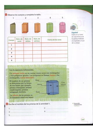 Matemáticas cuarto bimestre