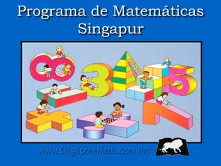Programa de Matemáticas
Singapur
www.SingaporeMath.com Inc
 