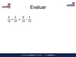 Evaluar
 