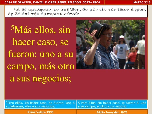 Resultado de imagen para mateo 22 5