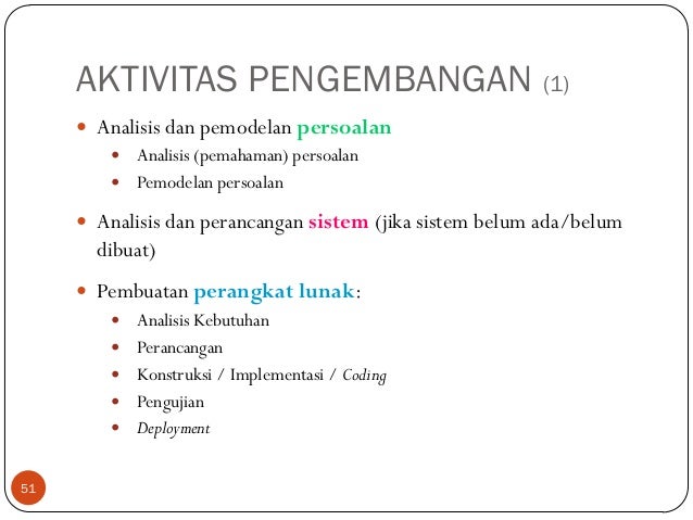 Perancangan Perangkat Lunak