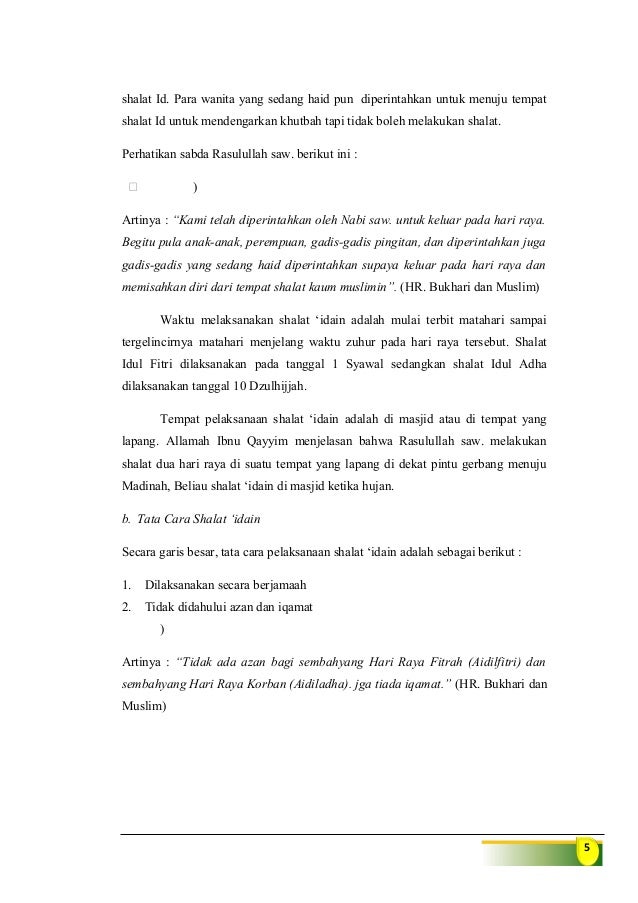 Materi Bab I Solat Sunnah