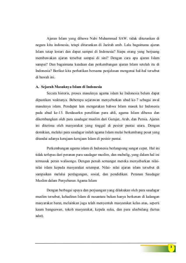 Ringkasan Sejarah Perkembangan Islam Di Jazirah Arab