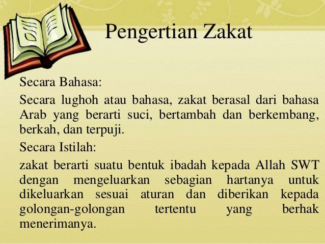 Materi ZAKAT