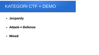 Introduction to CTF | PDF