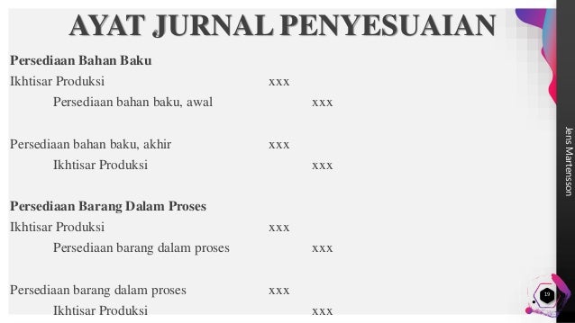 Akuntansi Manufaktur Akuntansi Manufaktur