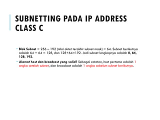 MATERI rkj pengalamatan dan subnetting.ppt