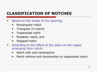 Rectangular Notch Scacth Comprehensive Guide to Hydraulics: Notches, Weirs, and Open Channel ...
