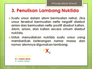 Materi & Perubahanya