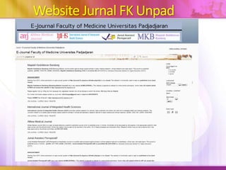 Website Jurnal FK Unpad
 