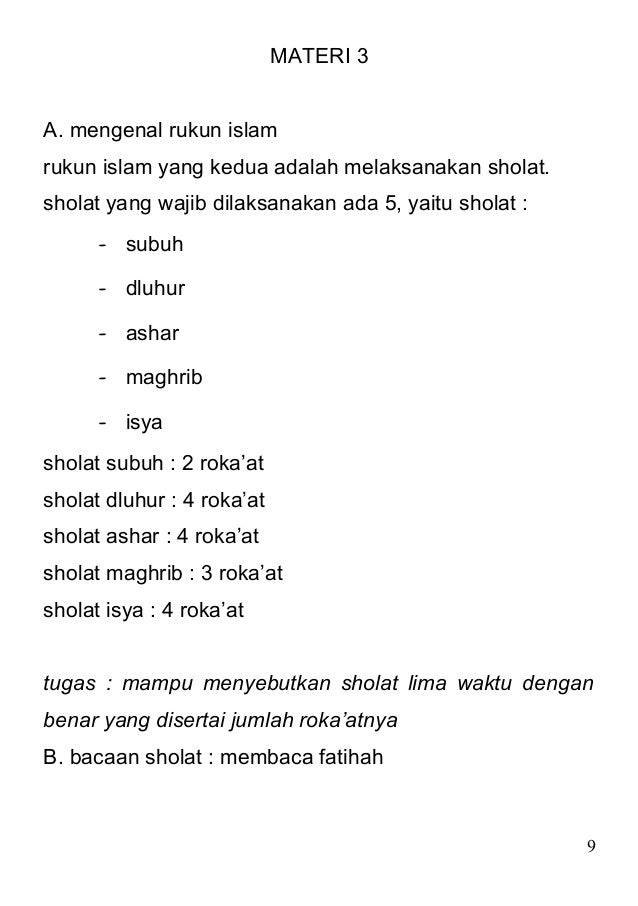 Materi Fiqih 1