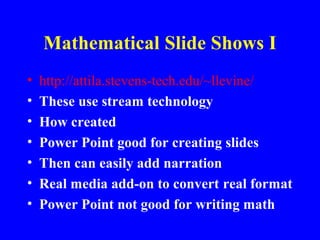Materi math teaching-with_technology | PPT
