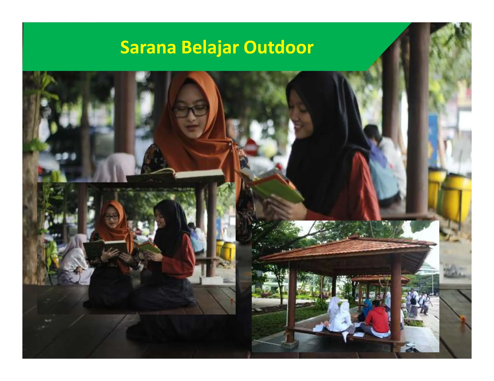 Mahasiswa menggunakan laptop untuk belajar di perpustakaan