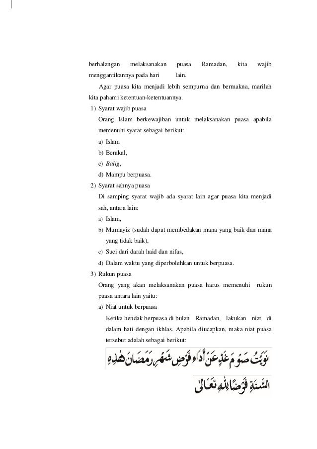 Materi puasa