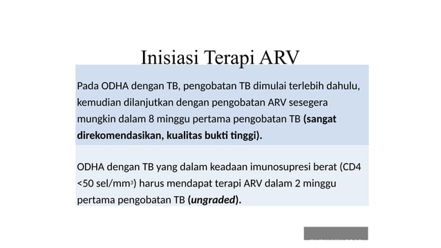 Materi Tatalaksana Tb Hiv Di Fktp I Pptx
