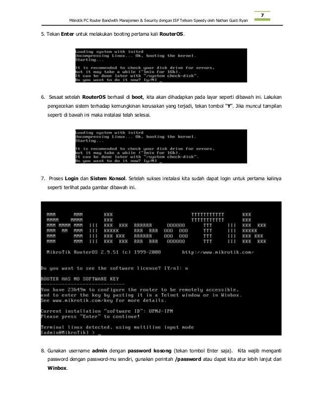 materi workshop instalasi mikrotik pc router with speedy materi workshop instalasi mikrotik pc router with speedy