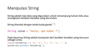 Materi 03 Java String.pptx