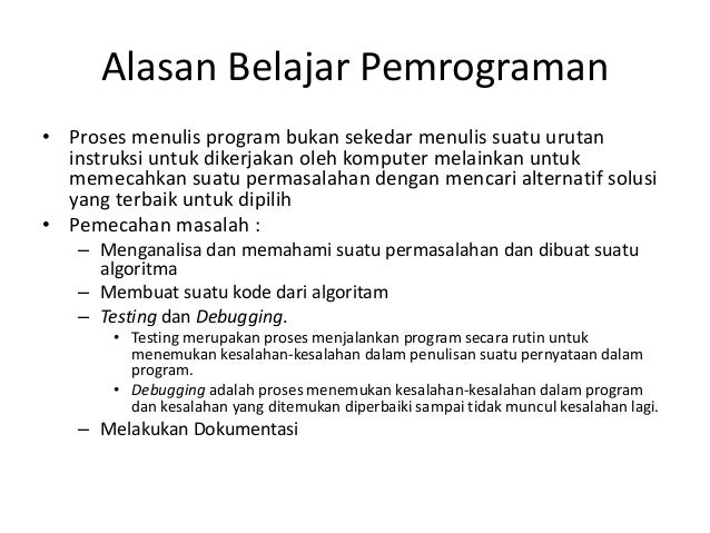 materi 1 algoritma pemrograman materi 1 algoritma pemrograman