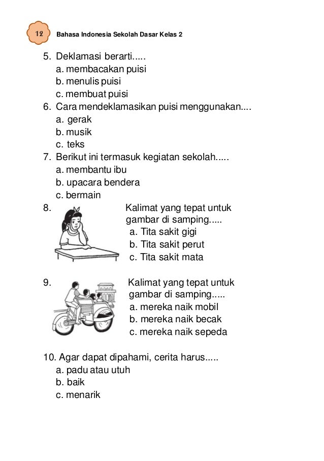 Bahasa Indonesia Kelas 2