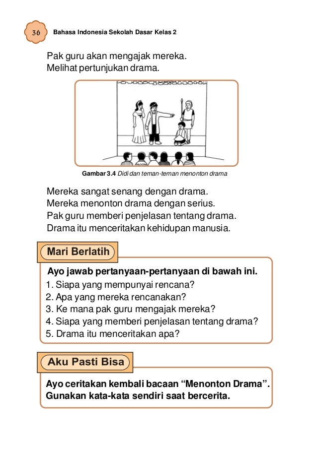 Bahasa Indonesia Kelas 2