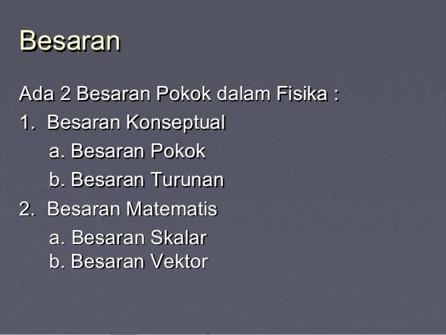 Materi 1 Besaran Dimensi Dan Satuan