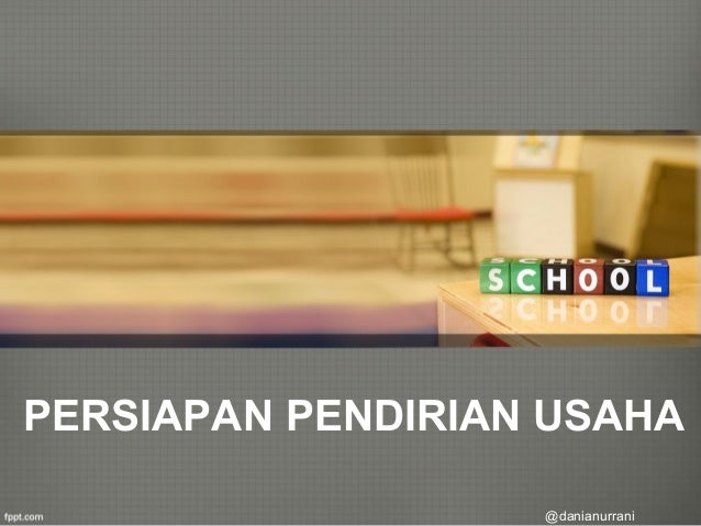 Materi 1 Materi Pendirian Usaha