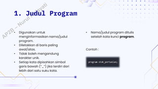 Comprehensive Introduction to Pascal Programming Language: History ...