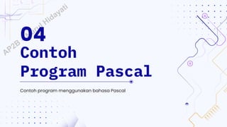 Comprehensive Introduction to Pascal Programming Language: History ...