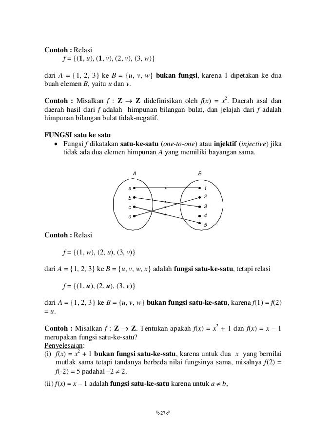 Matematika Diskrit Matriks Relasi Dan Fungsi