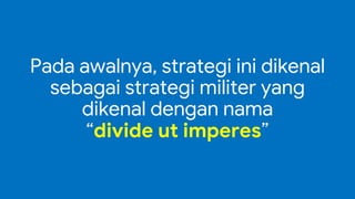 Analisis Algoritma - Strategi Algoritma Divide and Conquer | PDF