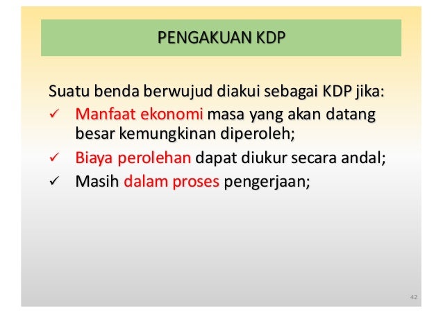 Akuntansi Aset Tetap Dan Kdp