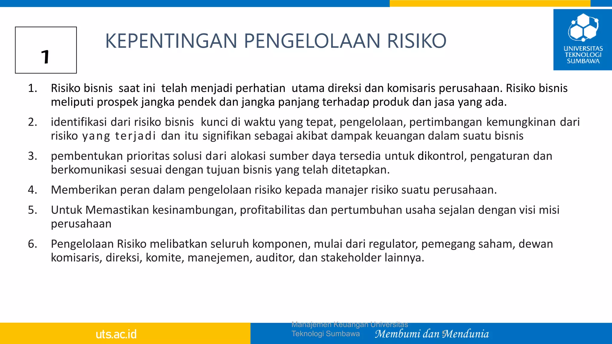 Materi 1 ANALISIS RISIKO BISNIS.pptx