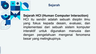 Hci Introduction Comprehensive Introduction to Human-Computer Interaction (HCI ...