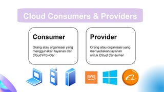 Cloud Consumers & Providers
 