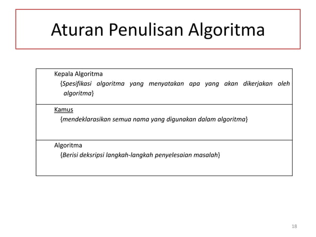 Materi 2. pengertian dasar algoritma | PPT